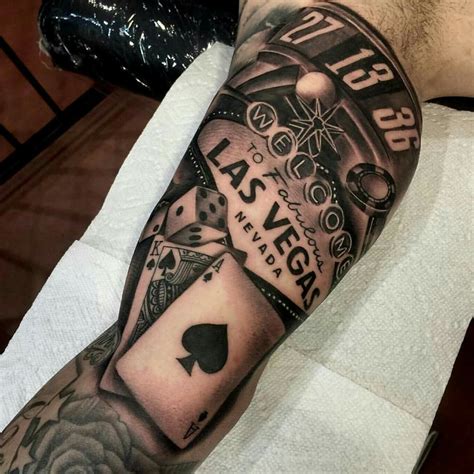 casino tattoo